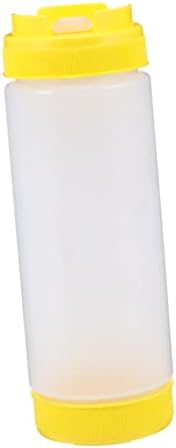 Dual Nozzle Squeeze Bottles for Ketchup Salad Dressing
