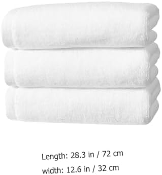 3-Piece Multi-Purpose Cotton Towels for Bathroom Gym