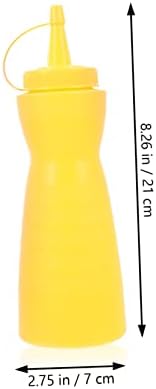 Zerodeko 12 Oz Yellow Sauce Squeeze Bottle