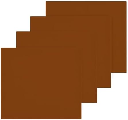 2-Pack of 12x12 Soft Cotton Washcloths Brown