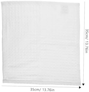 2-Pack Skin-Enhancing Cotton Washcloths Waffle Weave Compact Travel-Friendly