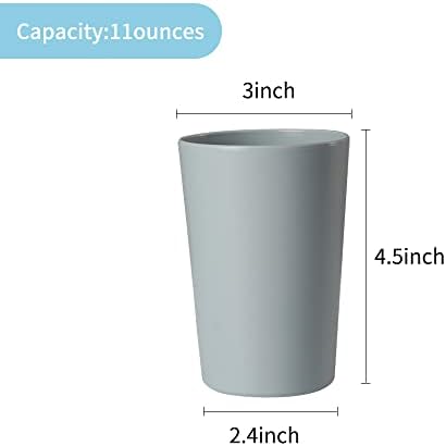 WontWongCat 11 oz Tumbler Set - White and Grey