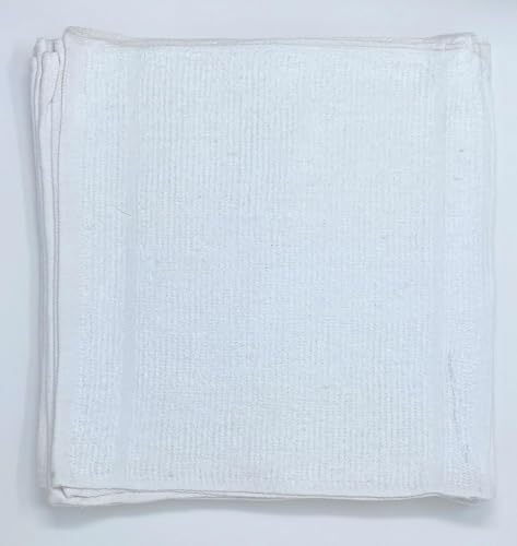 The Holy South 12 Pack White Washcloths 12x12