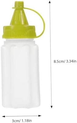 Hohopeti Easy-Use 30ml Condiment Squeeze Bottles