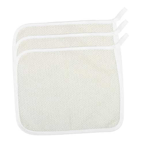 Hemoton Exfoliating Washcloth Set Japanese Style Face Body Scrub