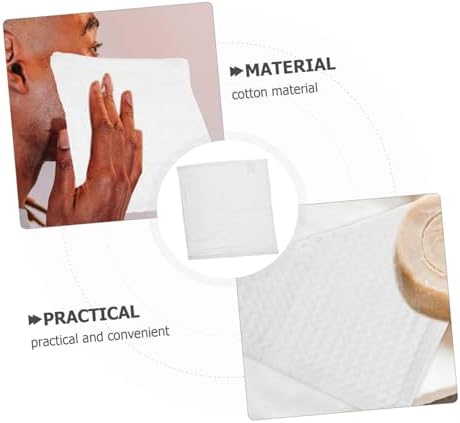 2-Piece Soft Honeycomb Face Towels for Daily Use