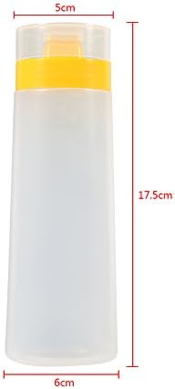 Hapivida - 4-Hole Condiment Squeeze Bottles - Ergonomic Design for Simplicity