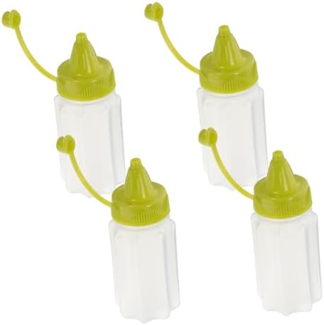 4-PCS Squeeze Condiment Bottles