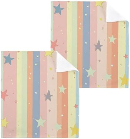 Xigua Stars Washcloth Set - Durable and Effective