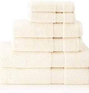 Espalma Signature Zero Twist Cotton Washcloth Ivory Creme