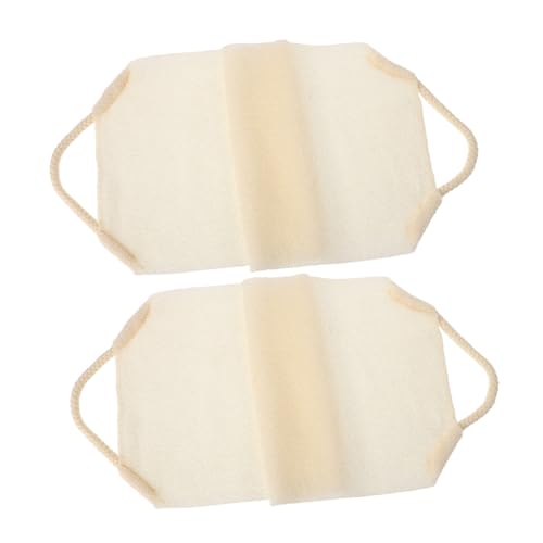 2 Pack Stretchy Shower Body Exfoliator Scrubber Towel for Deep Clean