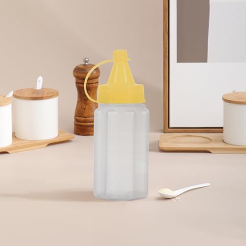 SOLUSTRE 4Pcs Condiment Squeeze Bottles Set