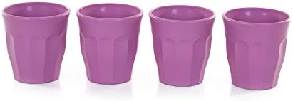 Mintra Home Unbreakable Tumblers Cups 4pk - Bold Collection 175ml 5oz
