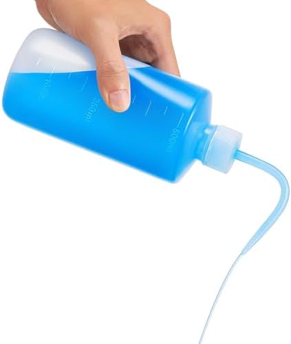 Bright Creations 16 oz Clear Plastic Squeeze Bottles 3 Pack