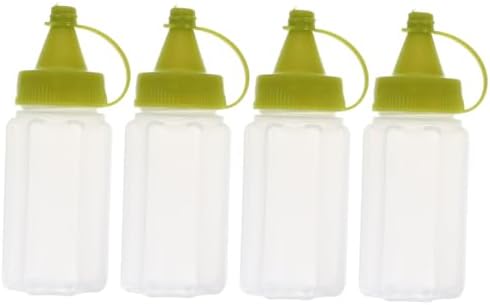 Honey Ketchup Mustard Squeeze Bottle Set 4-Pack