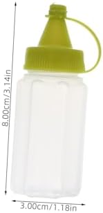 4-Pack of Reusable Squeeze Bottle
