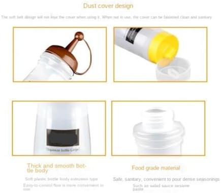 Sleek Squeeze Bottle for Kitchen Use Perfect for Condiment Dispensing