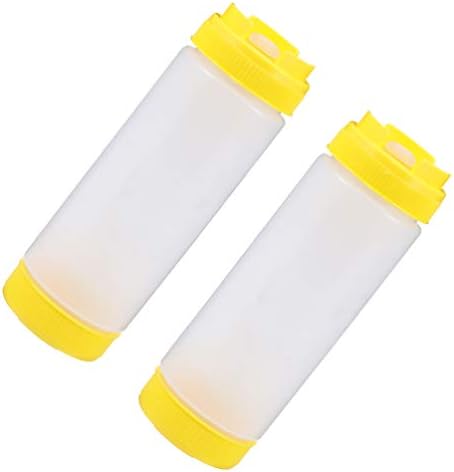 Hemoton Two-Headed Squeeze Condiment Bottles