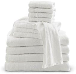 Medline 100 Cotton Washcloth Plush Towel Excellent Absorbency 12x12 inch 12 Count
