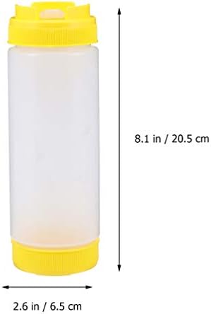 Hemoton Two-Headed Squeeze Condiment Bottles