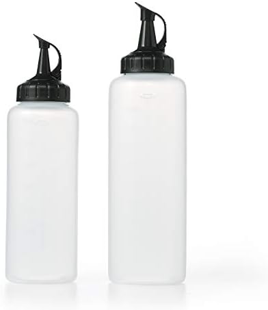 Oxo Good Grips Squeeze Bottle Set Easy Open Durable Storage Solution