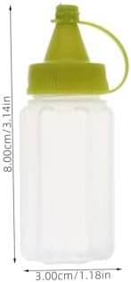 4pcs Squeeze Bottles for Condiments and Sauces 24oz BPA Free