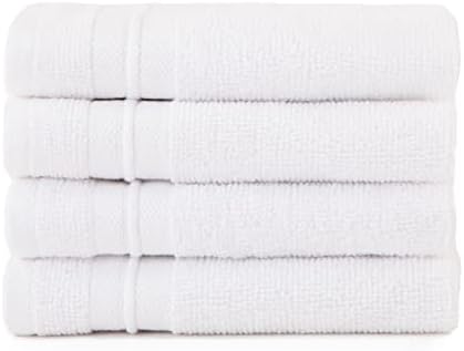 Sticky Toffee Washcloth Set Terry Cotton 13x13 in 4-Pack