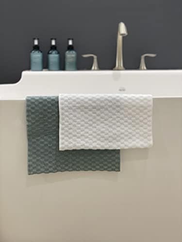 Extra Long Exfoliating Shower Towel Washcloth Medium Exfoliate