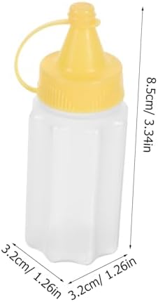 Mini Squeeze Bottle Set - 16 Pieces for Condiments More