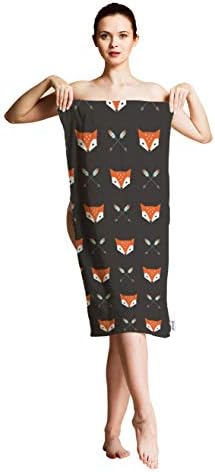 oFloral Foxes Arrows Hand Towels