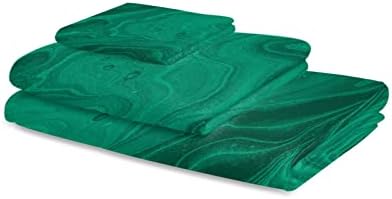 Marble Fluid Artwork Bathroom Towel Set