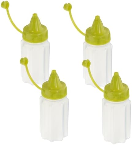 Sauce Squeeze Bottles Set - Portable Mini Condiment Storage for Kitchen