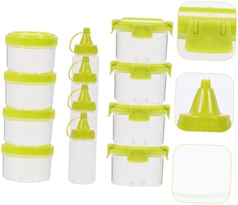 SHOWERORO Lightweight Condiment Bottles