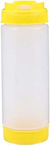 Double-Ended Travel Ketchup Salad Dressing Squeeze Bottle - 20oz