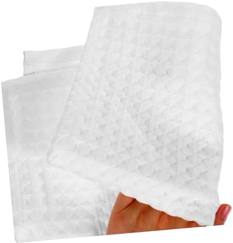 MERRYHAPY Square Cotton Washcloths 2-Pack - Soft Gentle Face Hand Cleaner