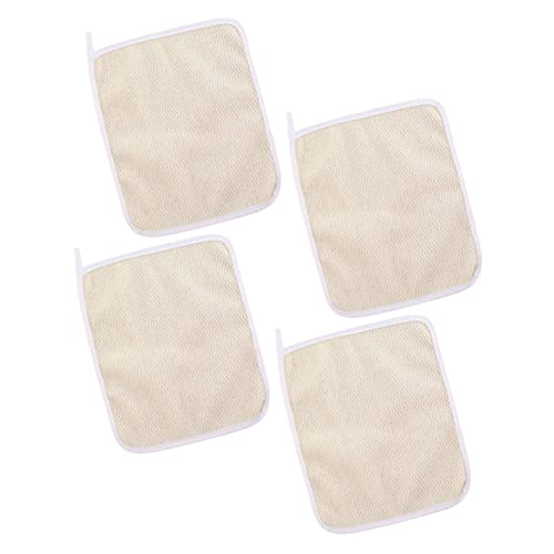 BESTYASH 4pcs Exfoliating Back Scrubber Body Towels