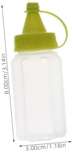 STOBAZA 4-Piece Squeeze Sauce Bottles