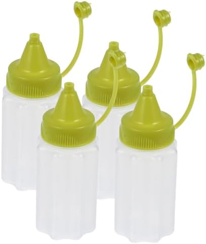 Honey Ketchup Mustard Squeeze Bottle Set 4-Pack
