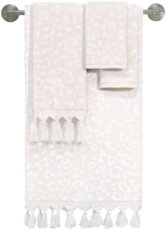 Nicole Miller Soft Cotton Washcloths Set of 4 Animal Print