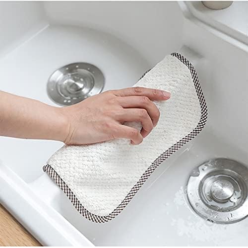 Stain Lint Free Car Kitchen Towels 100 Cotton Ultra Absorbent Machine Washable