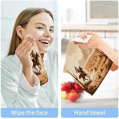 Yettas Bin 2-Pak Soft Absorbent Washcloths