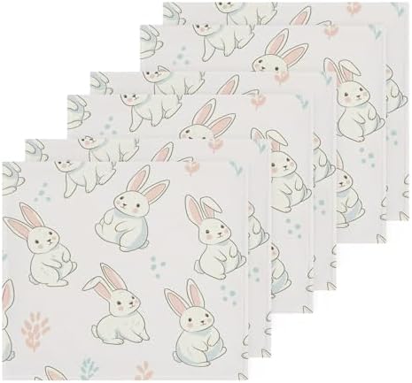 Soft Rabbits Washcloth Set 12x12 - Home Gym Travel