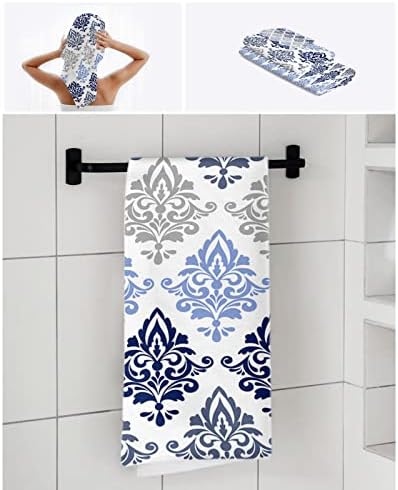 ZOE GARDEN Luxury Quick Dry Bathroom Towels Set for Home Business Use