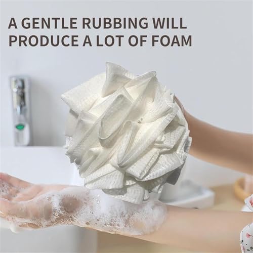 Loofah Washcloth for Bar Soap Wash Cloth Loofah Combo Coffee