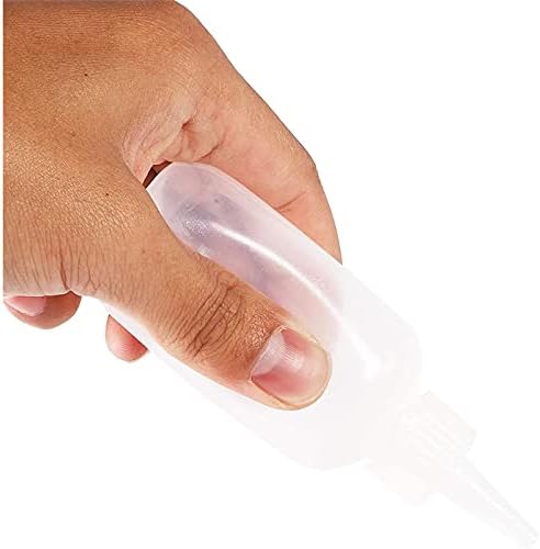 Juvale Boston Round Squeeze Bottles