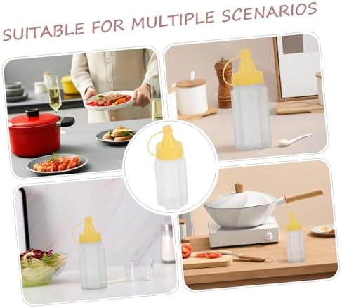 Convenient 4-Piece Salad Dressing Containers Set for Outside