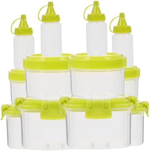 SHOWERORO Lightweight Condiment Bottles