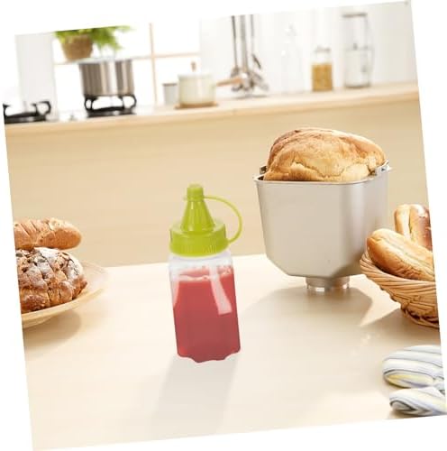 Sauce Squeeze Bottles Set - Portable Mini Condiment Storage for Kitchen