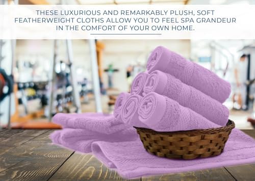 12-Piece DAN RIVER Premium Cotton Wash Cloths for the Face