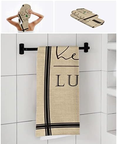 Anzona St Patricks Day 3 Piece Bath Towel Set